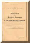 Thumbnail image of the HBH Memorandum & Articles of Association cover page. Click here for a larger image that will open a new window. 