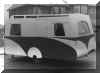 Thumbnail image of a more stylish but unknown caravan type. Click here for a larger image that will open a new window. 
