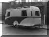 Thumbnail image of a more stylish but unknown caravan type. Click here for a larger image that will open a new window. 