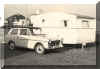 Thumbnail image of the caravan at Rose Green. Click here for a larger image that will open a new window. 