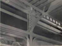 Small image of Routemaster RM3 under construction. Click here for a larger image that will open a new window. lower_saloon_side_frame_hoopstick_connection.jpg (59860 bytes)