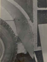 Small image of Routemaster RM3 under construction. Click here for a larger image that will open a new window. rear_wheelarch_front_os.jpg (48674 bytes)