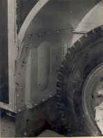 Small image of Routemaster RM3 under construction. Click here for a larger image that will open a new window. rear_wheelarch_rear_os.jpg (59613 bytes)