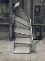 Small image of Routemaster RM3 under construction. Click here for a larger image that will open a new window. staircase_rear_section_inverted.jpg (73529 bytes)