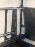Small image of Routemaster RM3 under construction. Click here for a larger image that will open a new window. upper_saloon_front_frame_interior_corner_os.jpg (52998 bytes)