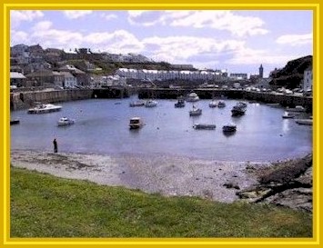 Porthleven harbour - click here to find out more about Porthleven.
